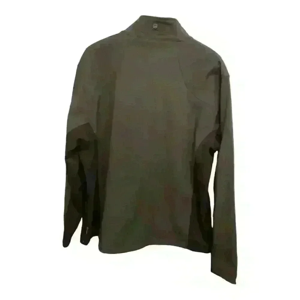Free Country Men's XL Black Softshell Jacket Lightweight Water-Resistant